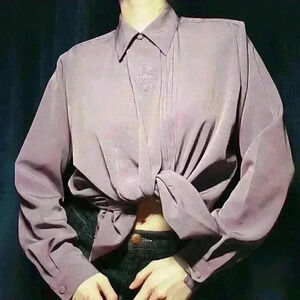 Lavender Button Down Shirt